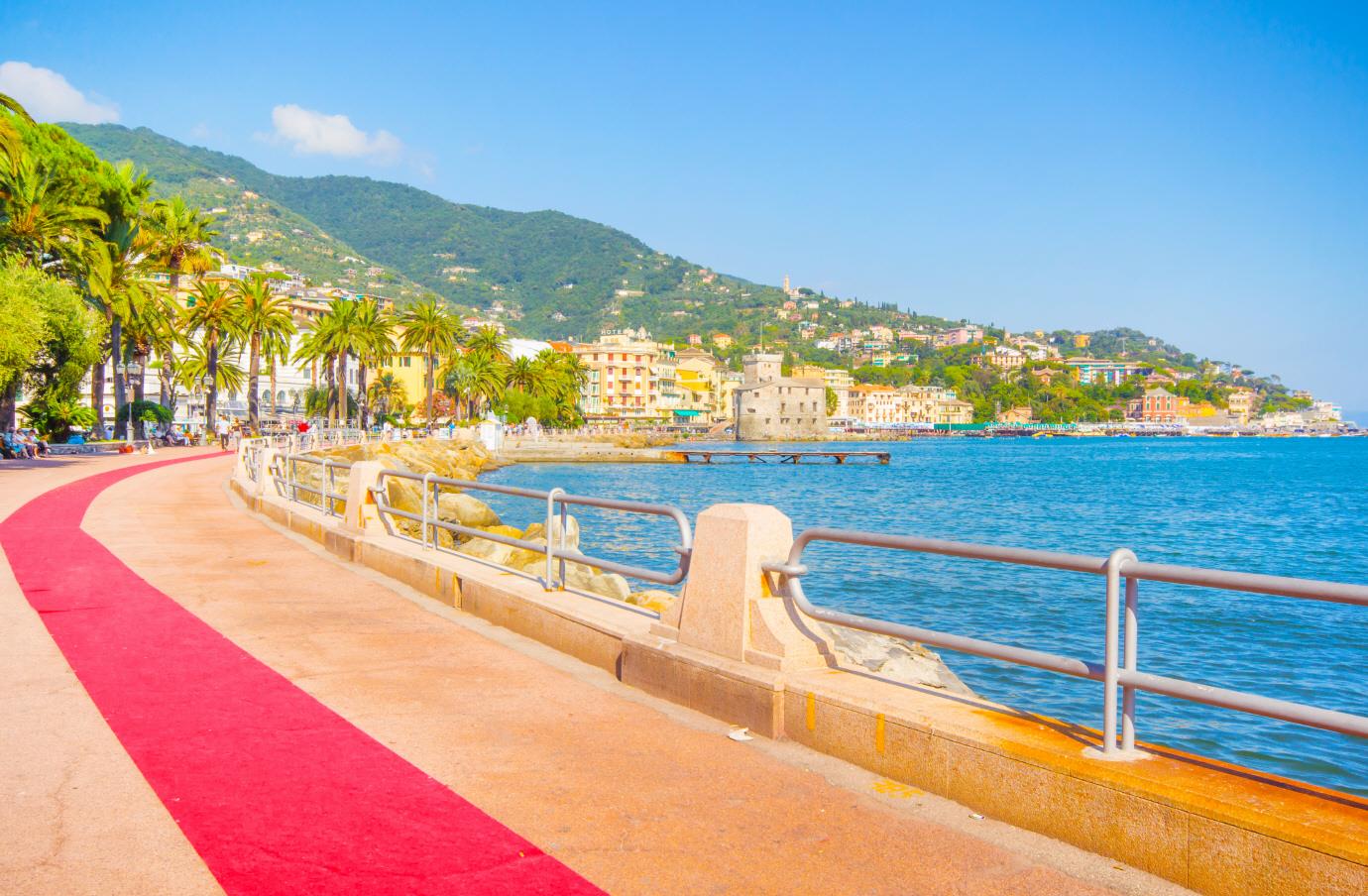 레드 카펫길  The Red carpet way(Rapallo-Santa Margherita-Portofino)