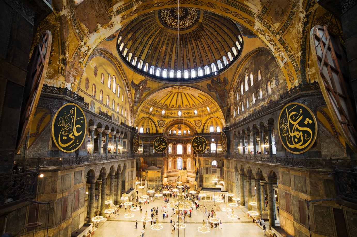 성소피아 사원  Ayasofya