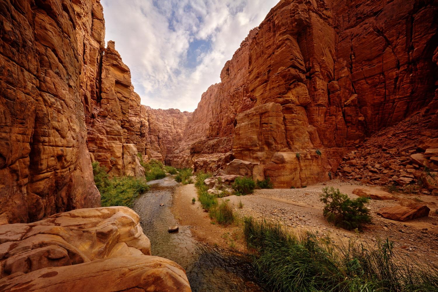 아르논 골짜기  Arnon Valley(Wadi al Mujib)