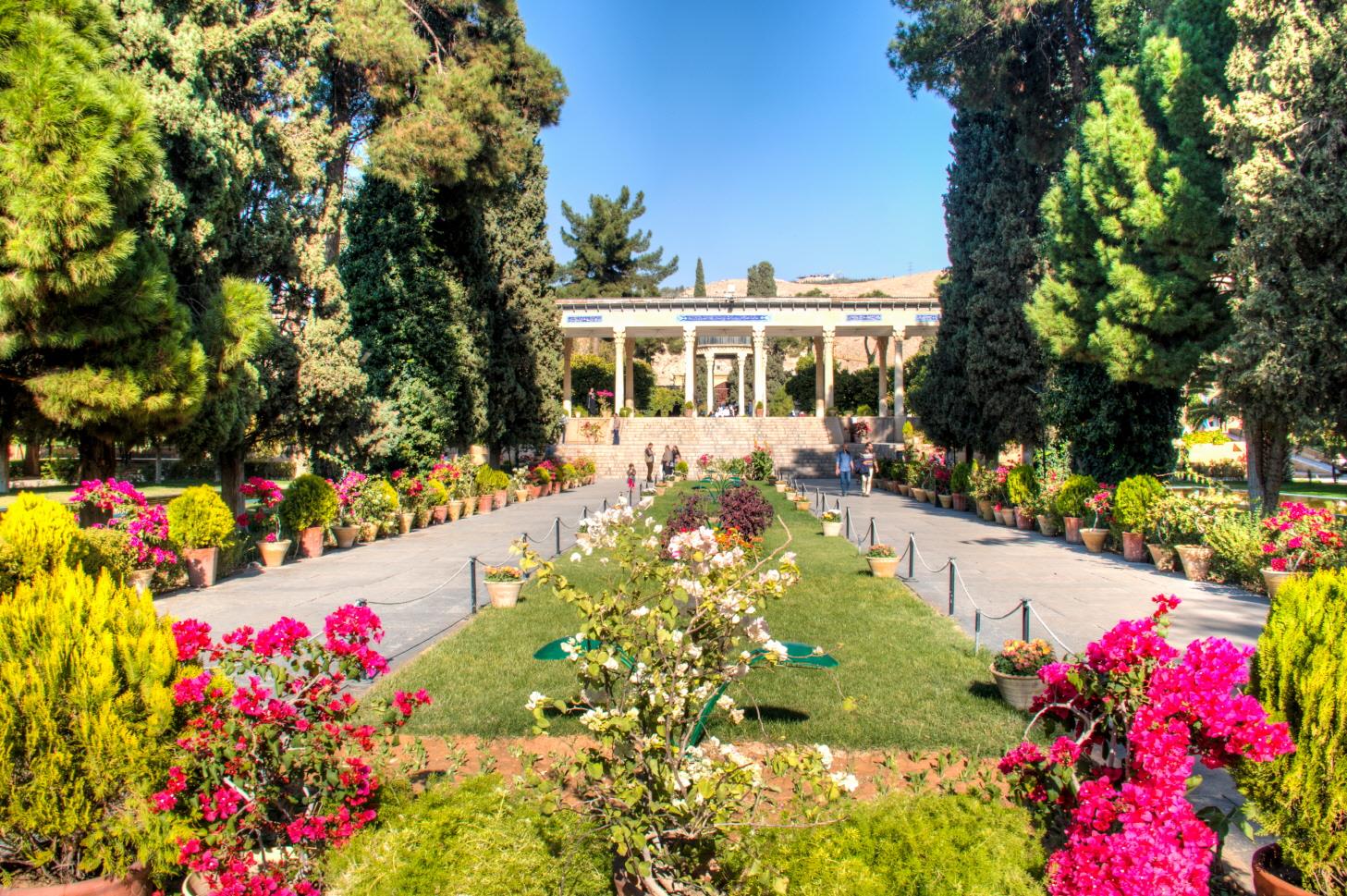하페즈 시인의 무덤  Tomb of Iran poet Hafez