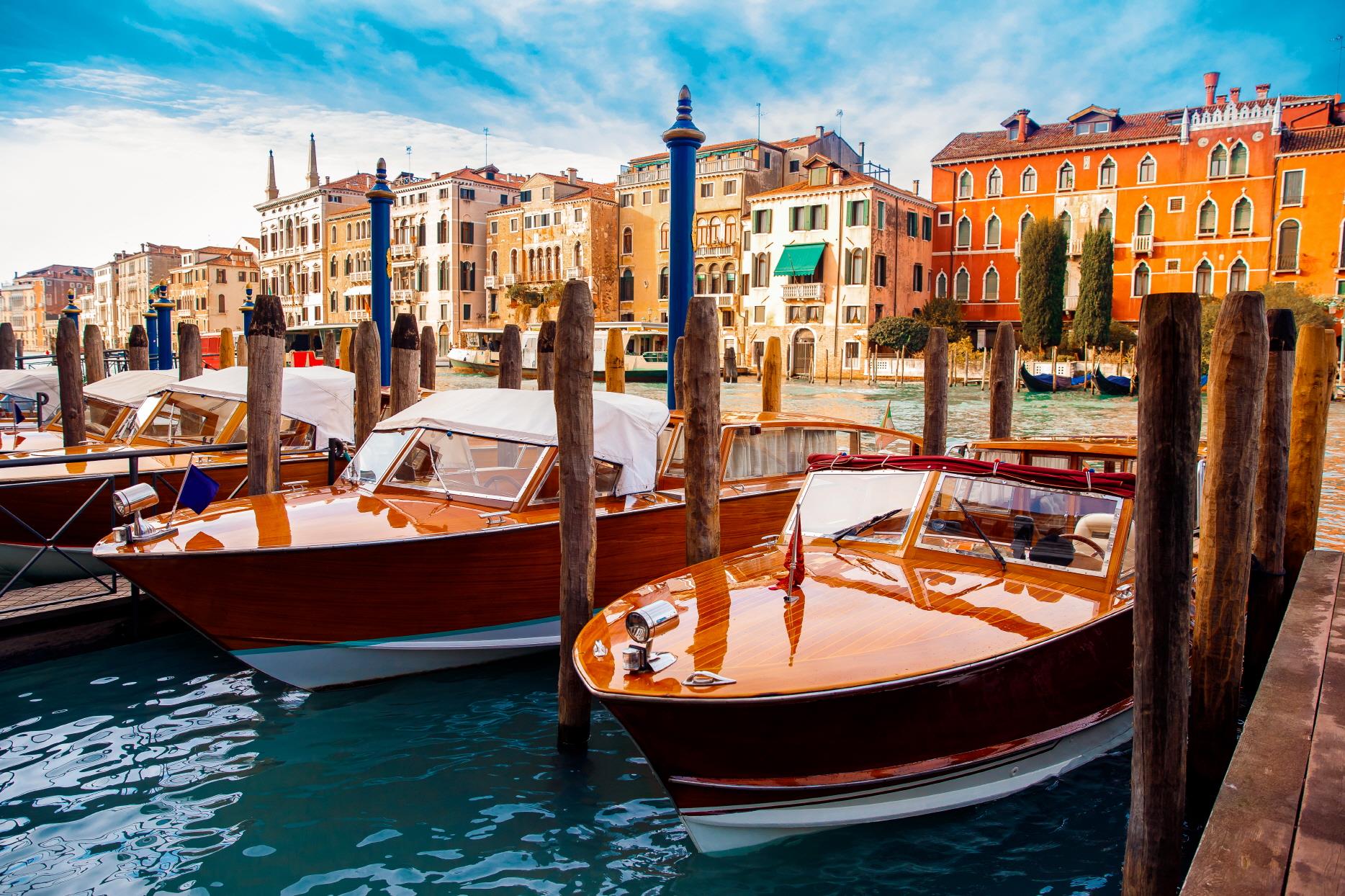 베니스 수상택시  Venice water-boat Taxi