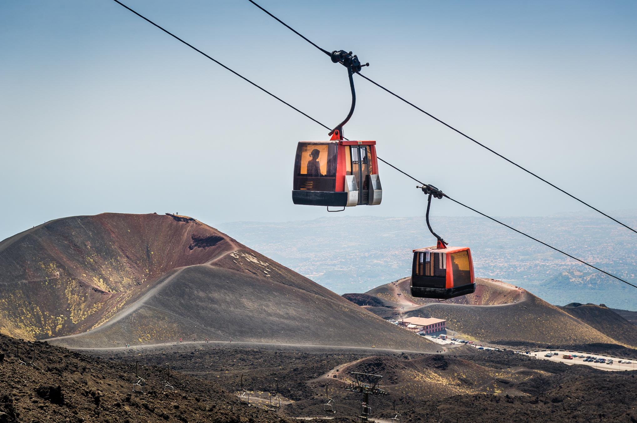 에트나 화산  Mountain Etna volcano