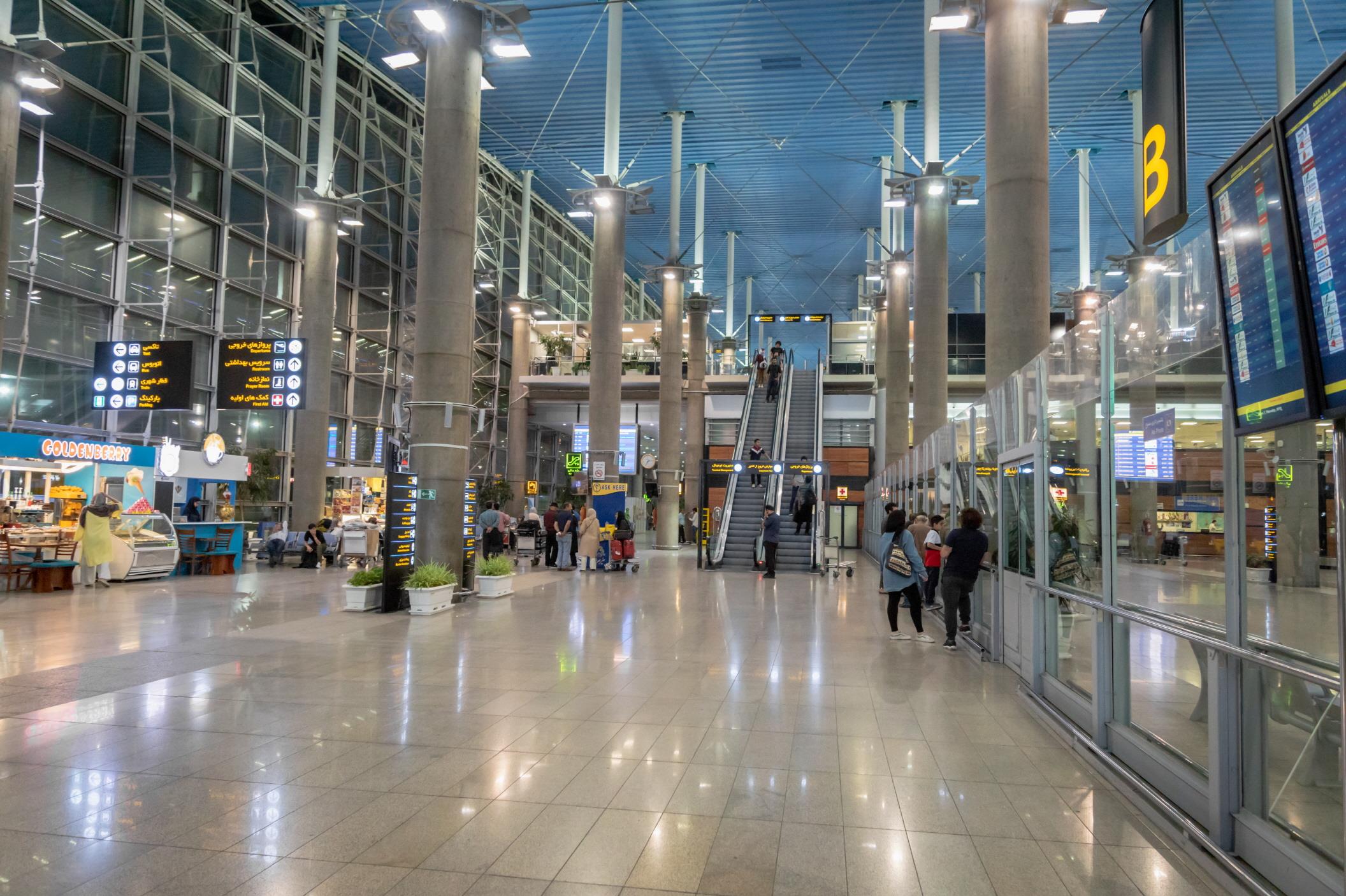 인천공항 출국 - 테헤란공항 입국  Tehran Imam Khomeini International Airport