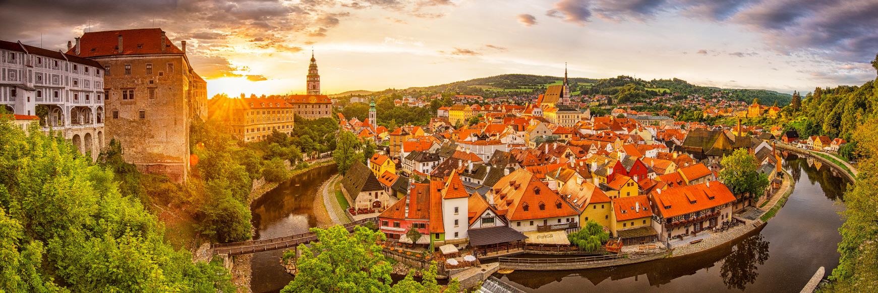 체스키 크롬로프 시내  CESKY KRUMLOV