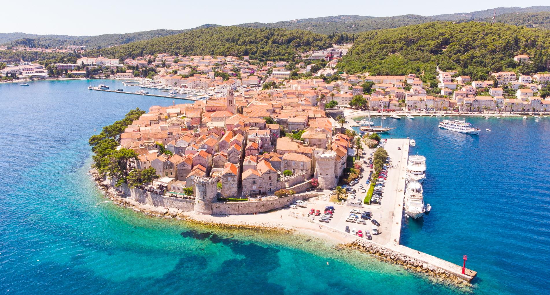 코르출라 시내  KORCULA