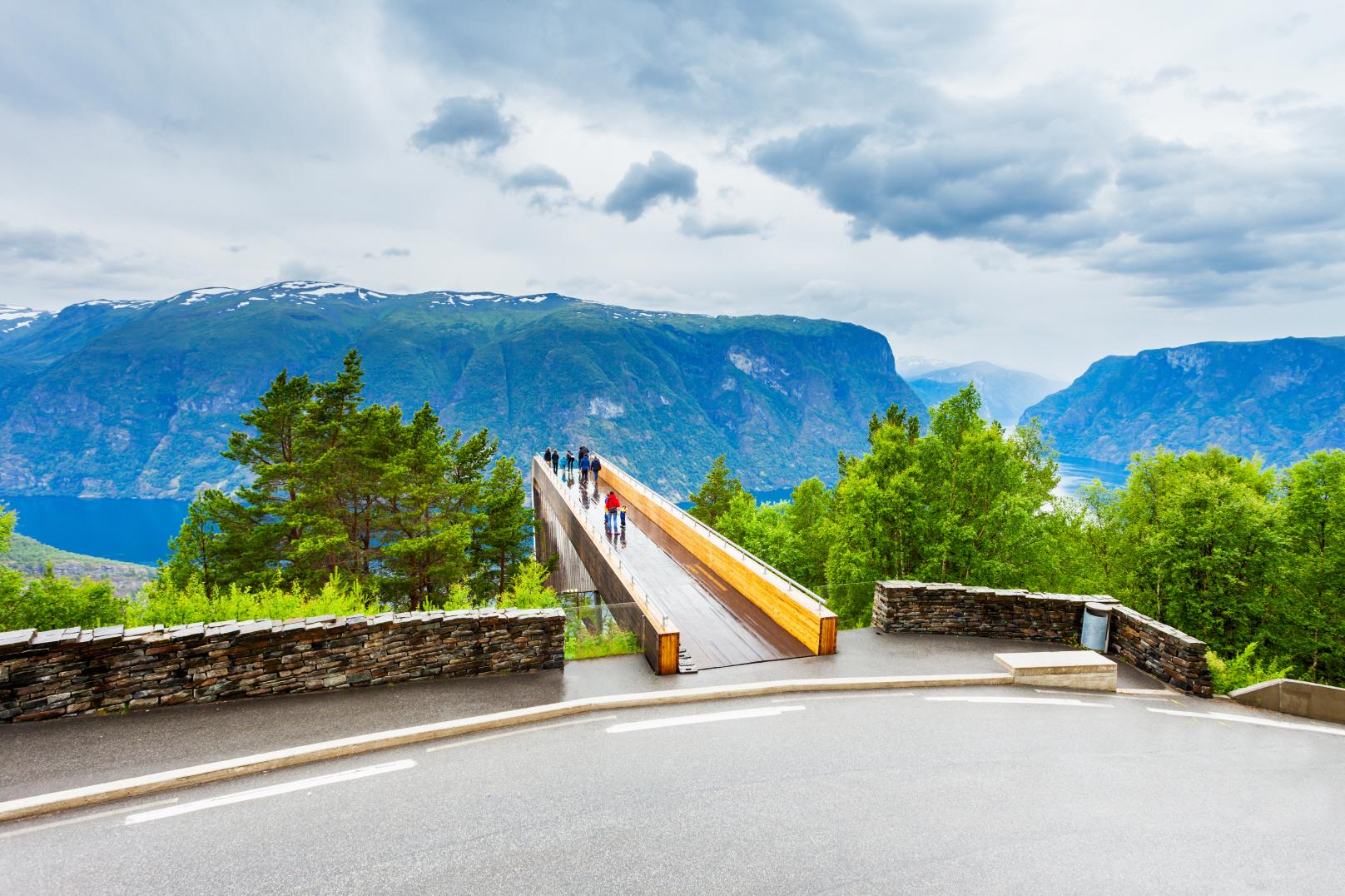 스테가스테인 전망대  Stegastein Viewpoint