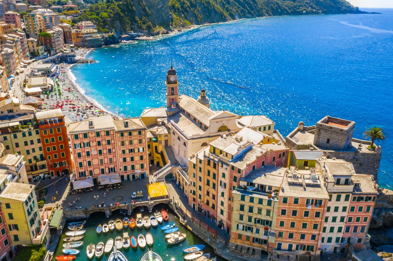 카모글리 마을  Camogli