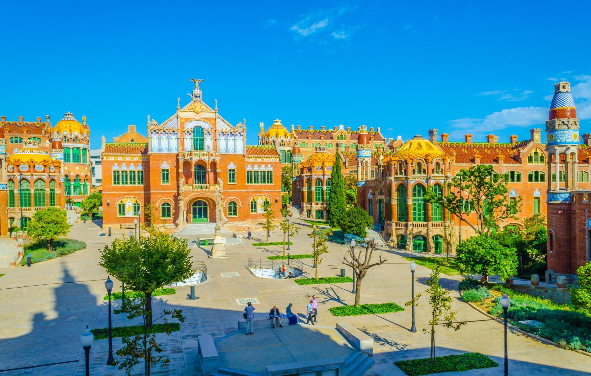 산 파우 병원  Hospital de la Santa Creu i Sant Pau