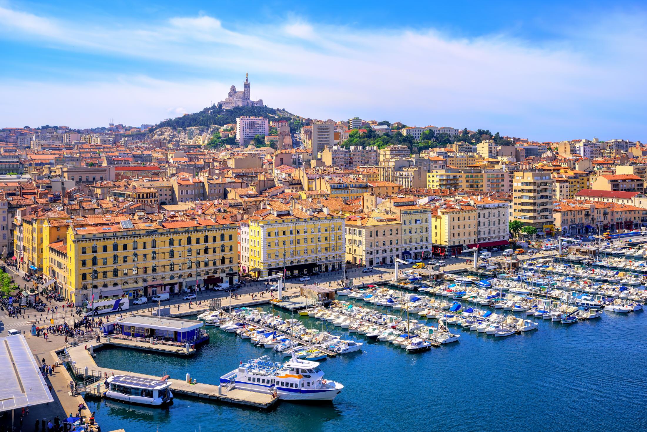 마르세유 구항구  Vieux-Port de Marseille