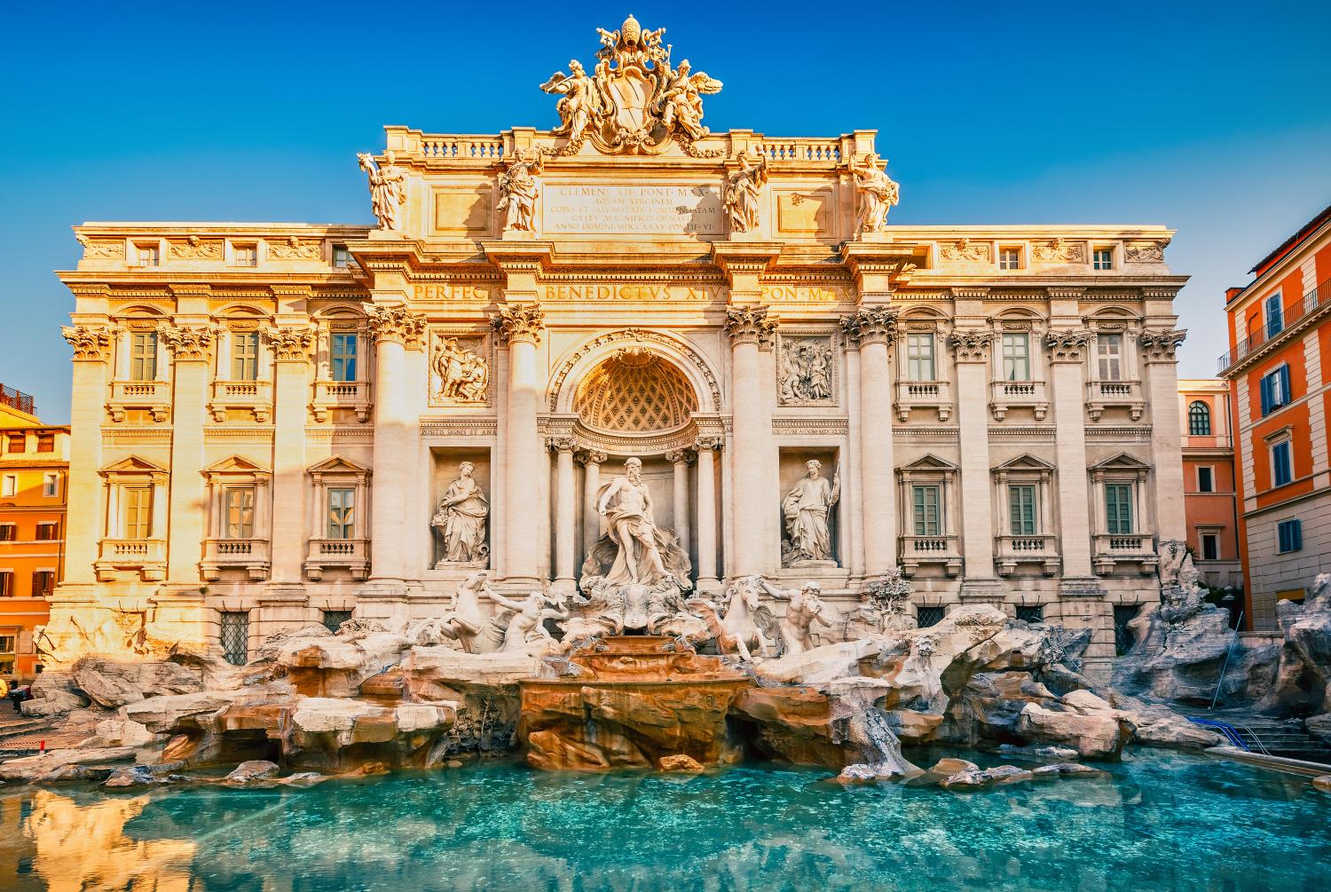 트레비 분수  Fontana di Trevi