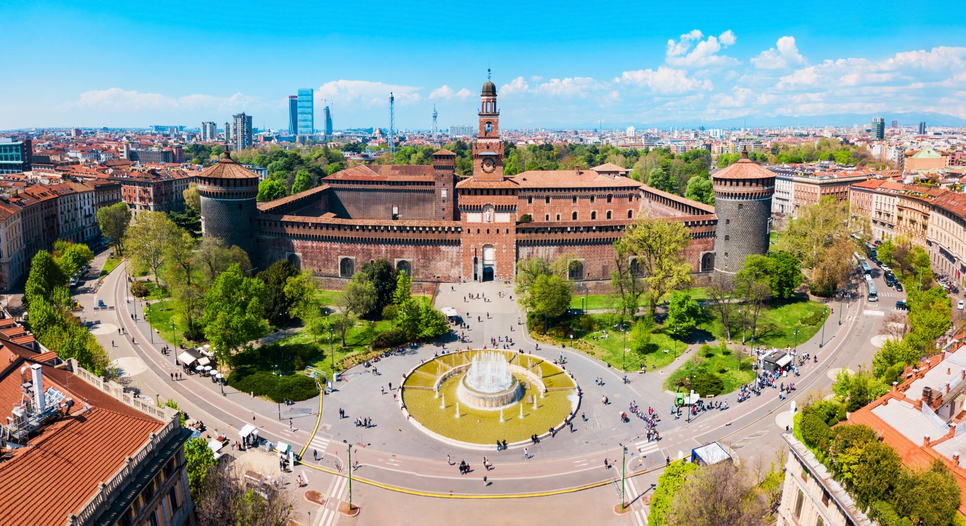 스포르체스코 성  Castello Sforzesco