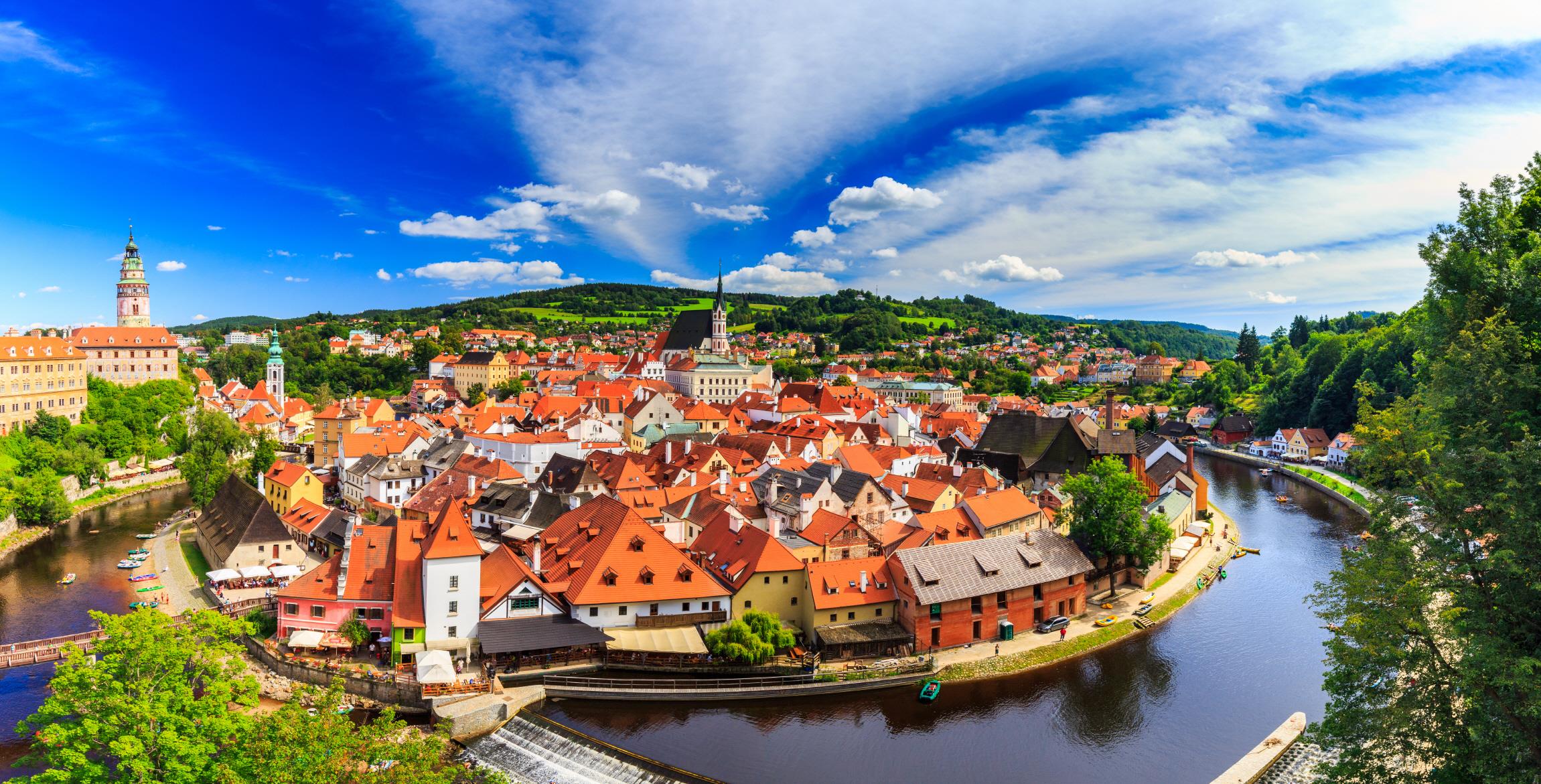 체스키 크롬로프 시내  CESKY KRUMLOV