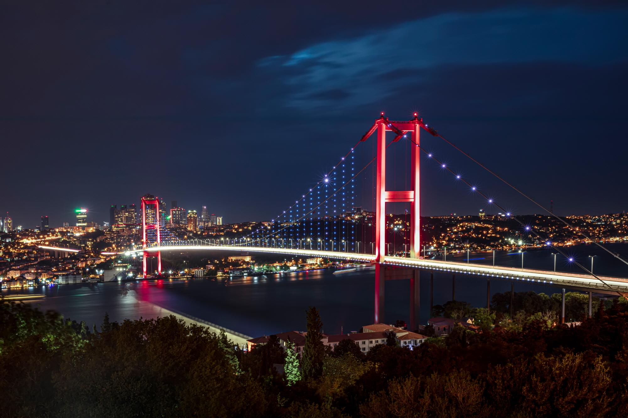 보스포러스 대교와 해협  Bosphorus Strait Bridge