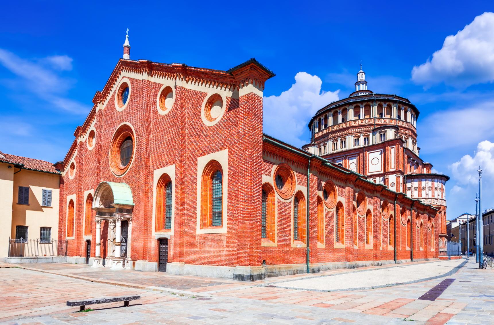 산타 마리아 델레 그라치에 교회  Chiesa di Santa Maria delle Grazie