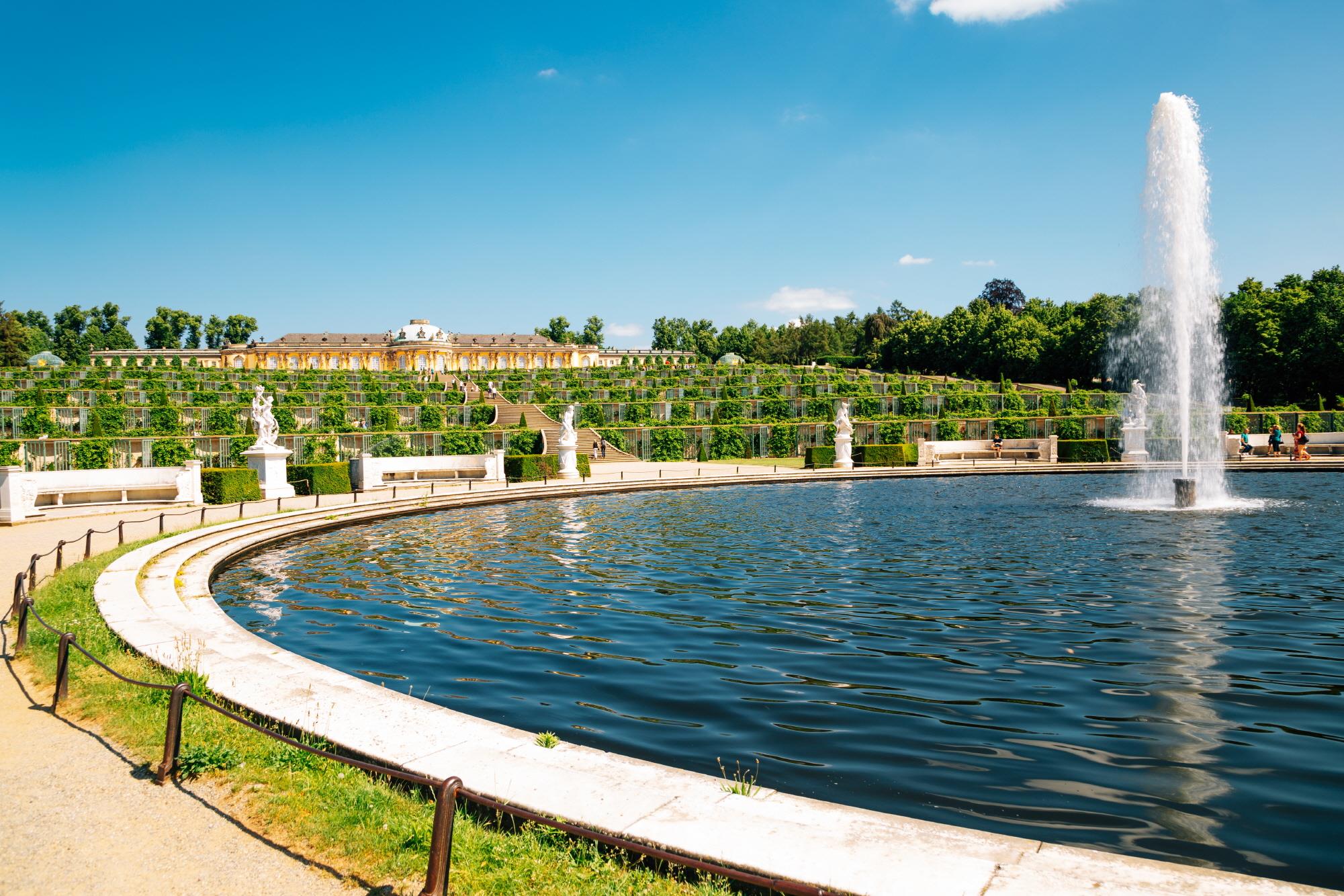 상수시 궁전과 정원  Schloss and park Sanssouci