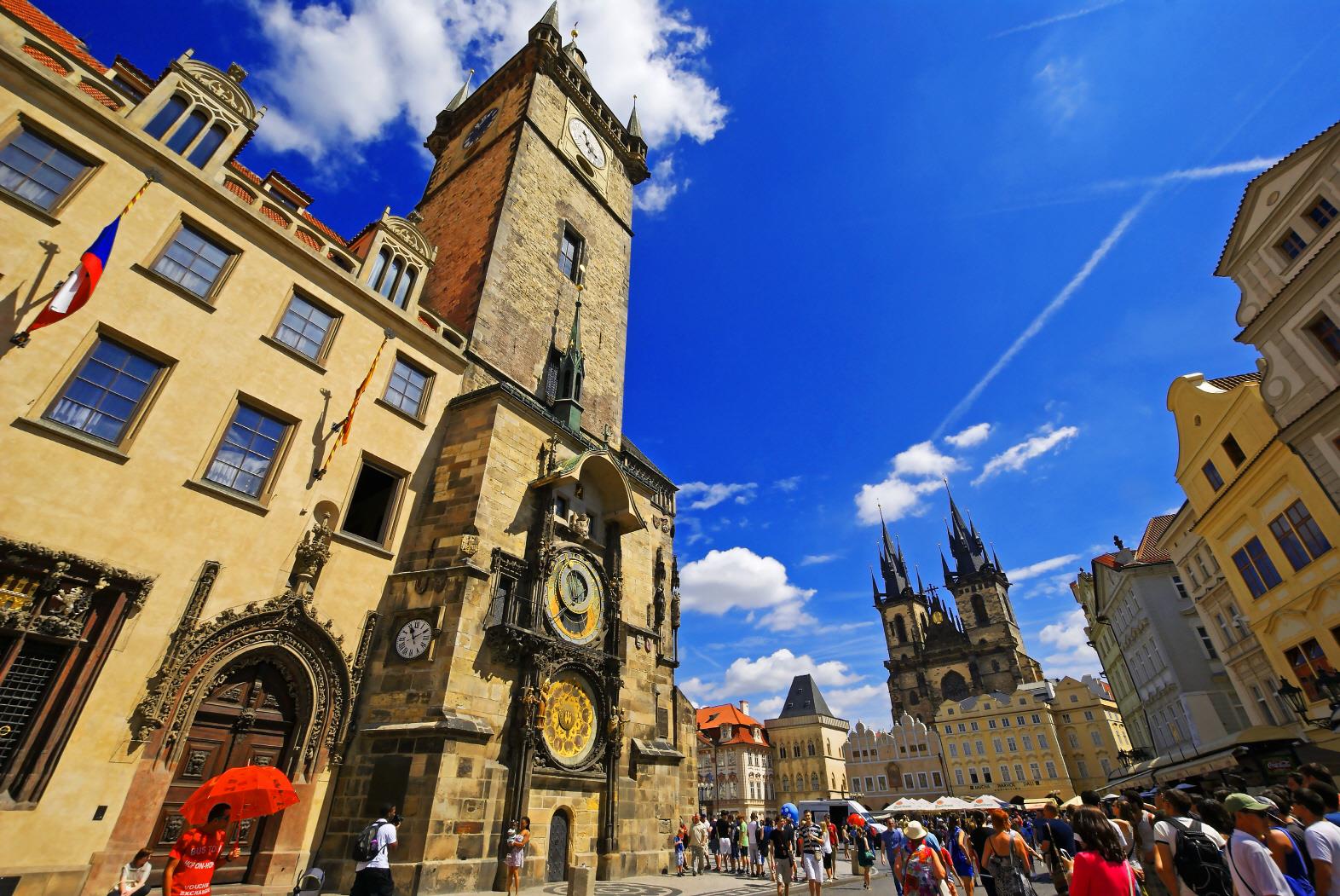 천문시계  Prague astronomical clock