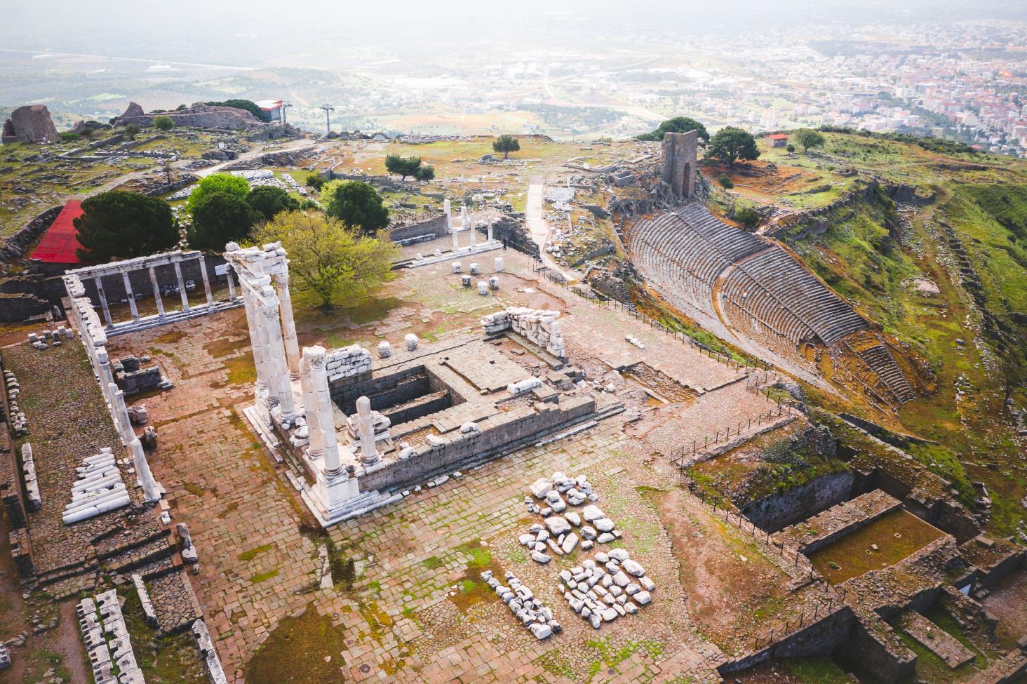 버가모 유적  Acropolis