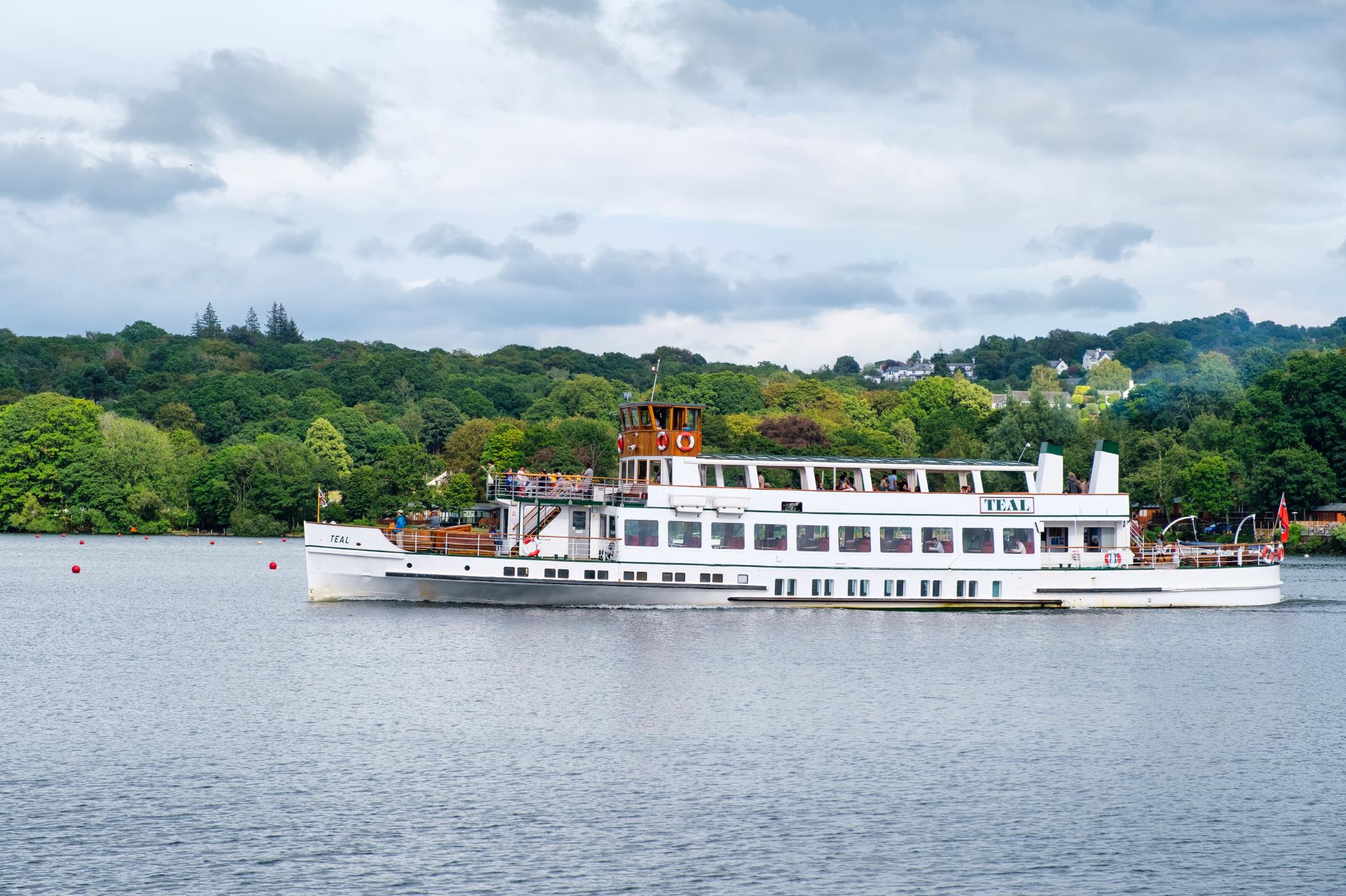 윈더미어 호수 유람선투어  Lake cruise tour