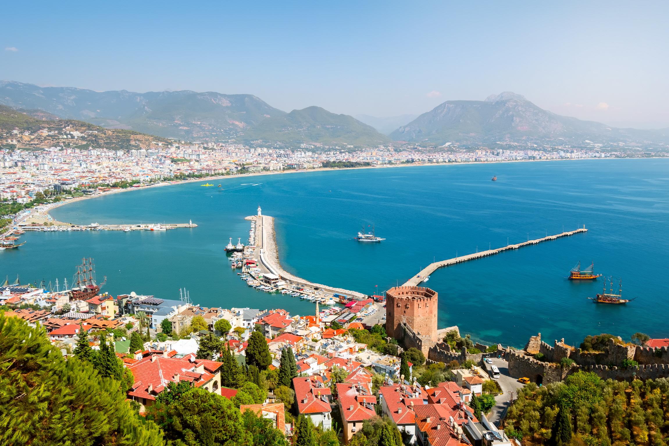 알란야 시내  Alanya