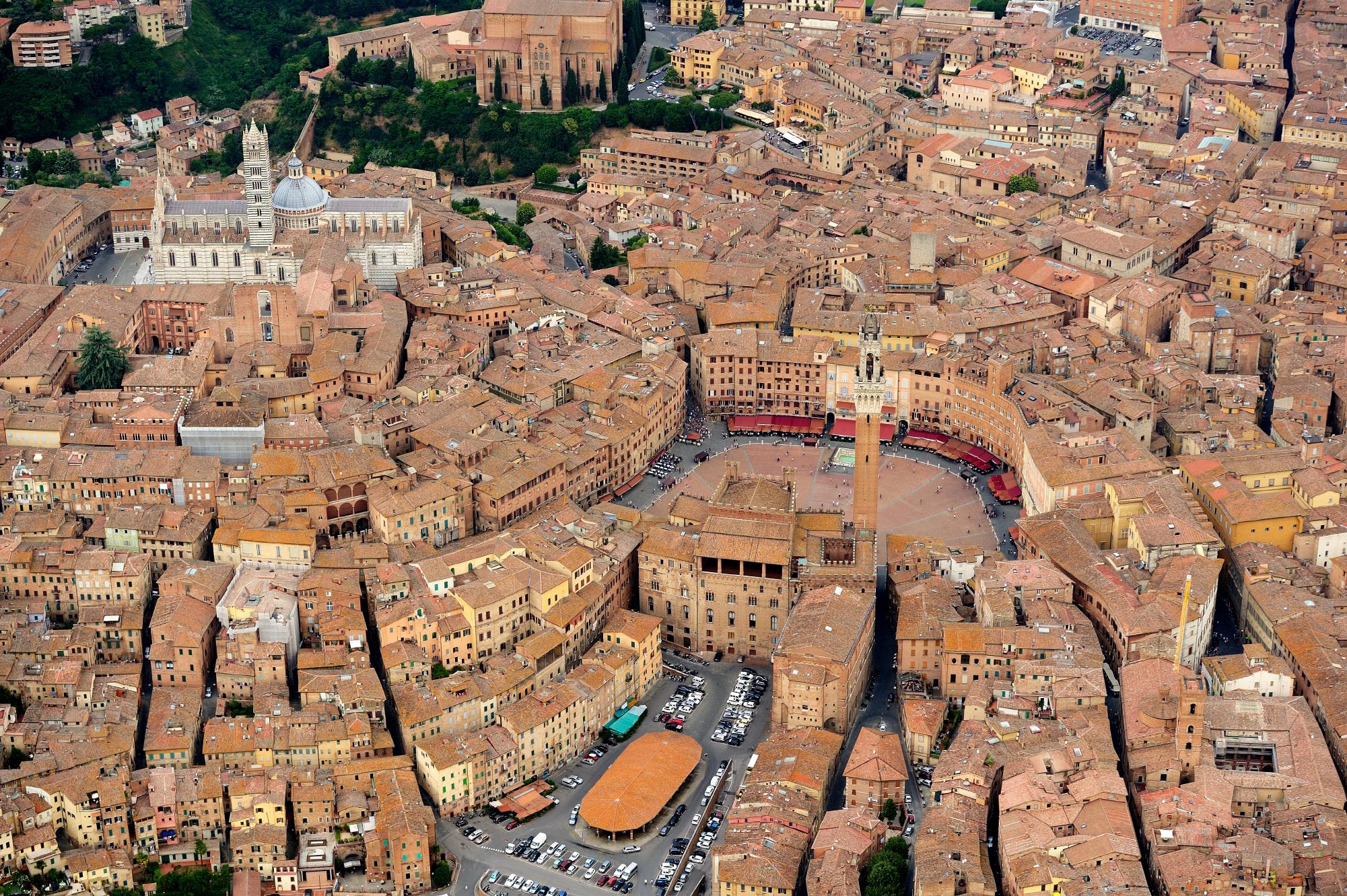 캄포 광장  Piazza del Campo