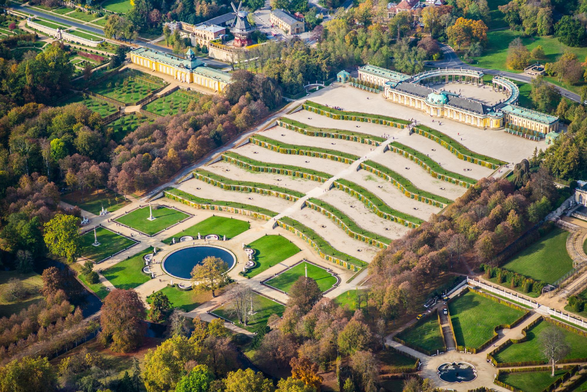 상수시 궁전과 정원  Schloss and park Sanssouci