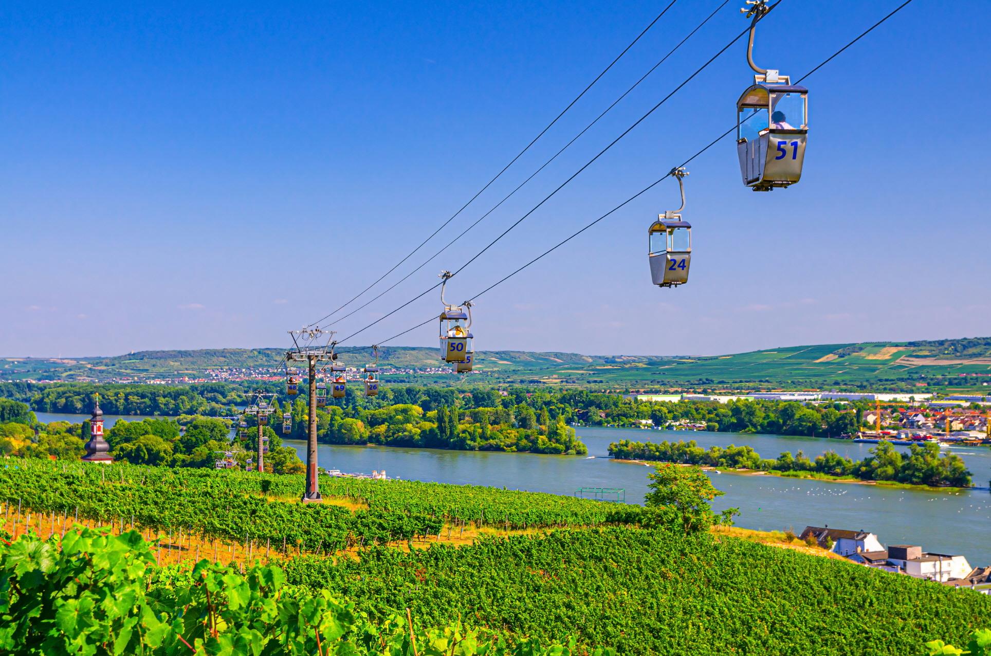 뤼데스하임 마을  RUDESHEIM AM RHEIN