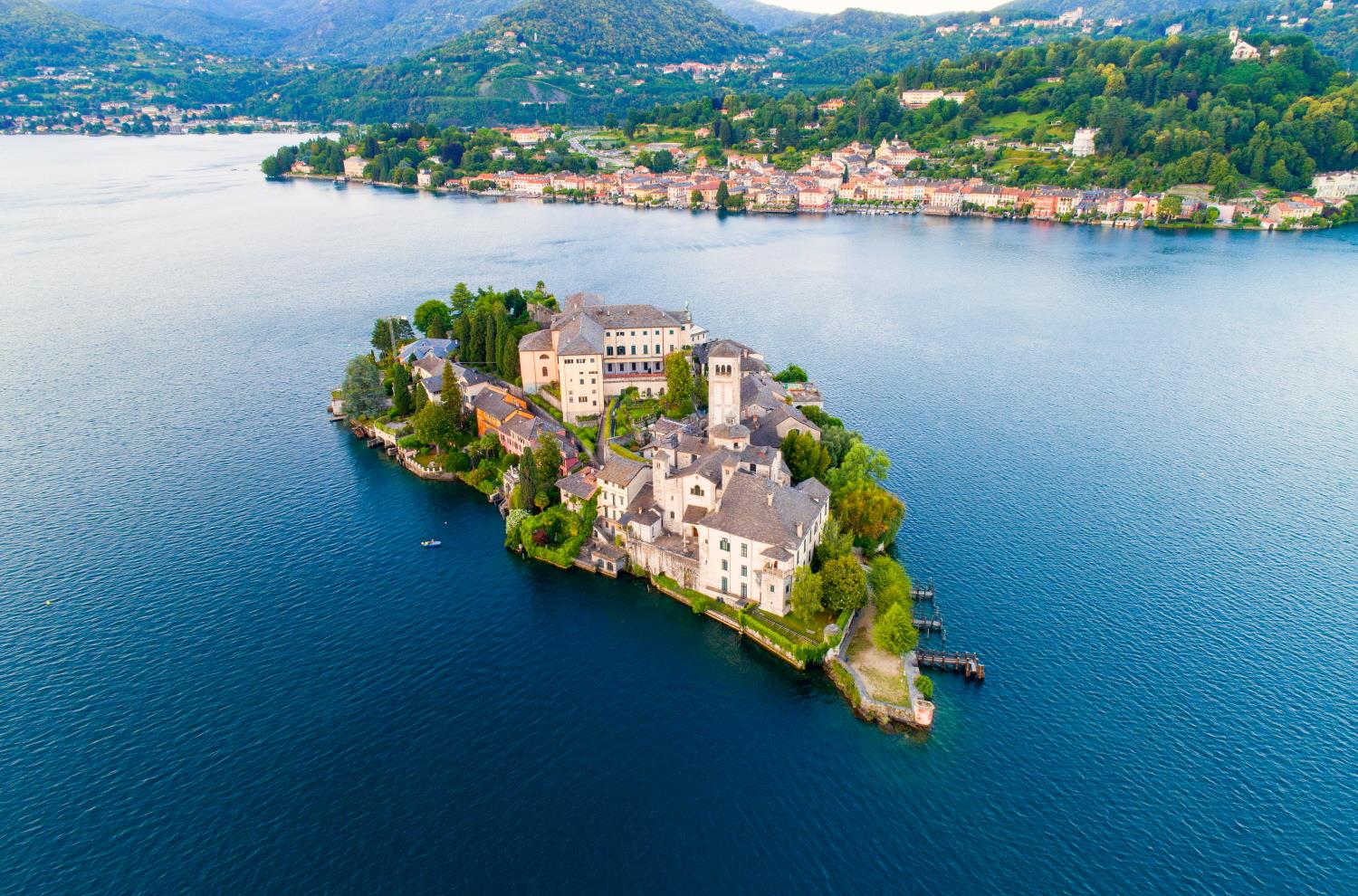 오르타 호수와 산줄리오섬  Orta Lake