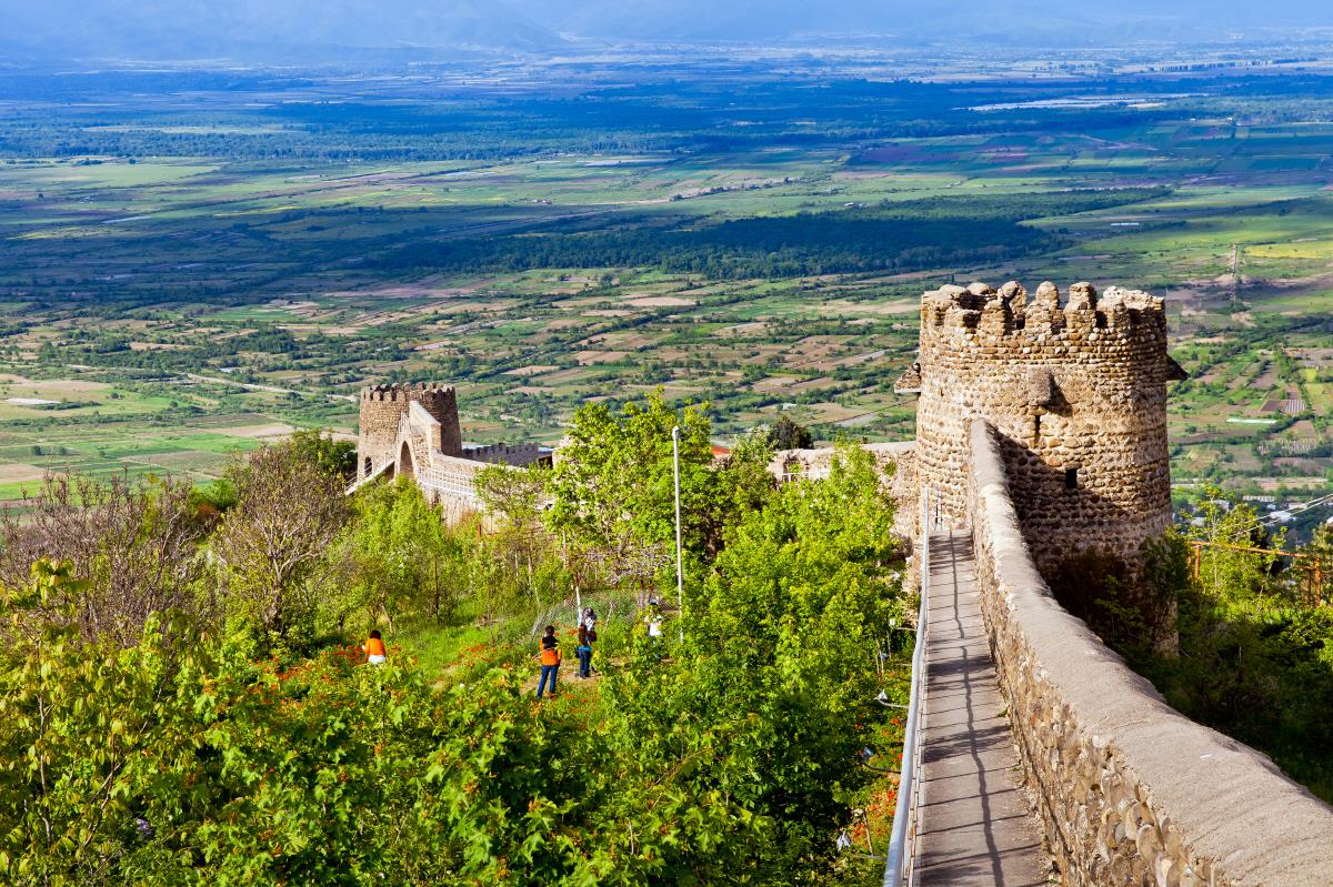 시그나기 성벽  Sighnaghi Wall