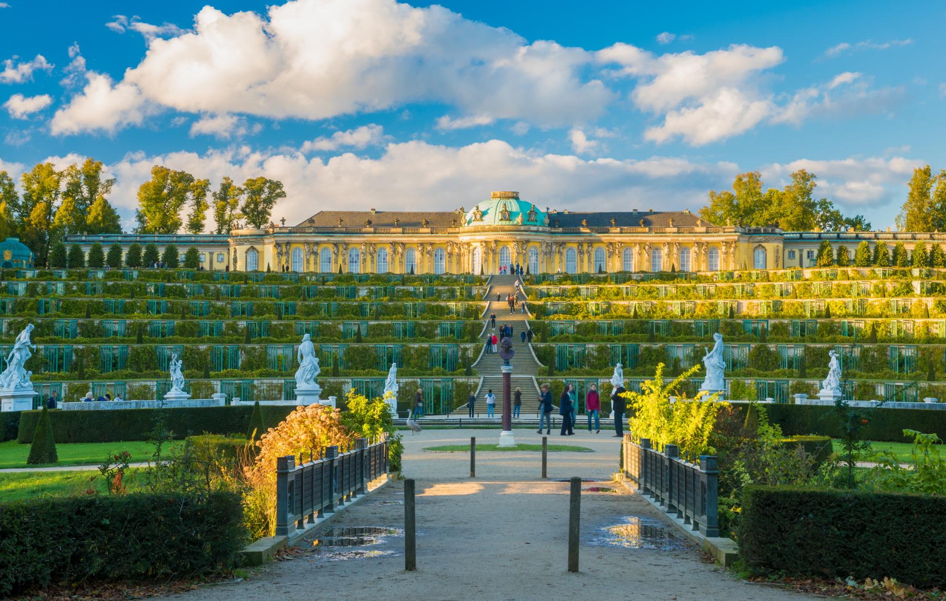 상수시 궁전과 정원  Schloss and park Sanssouci