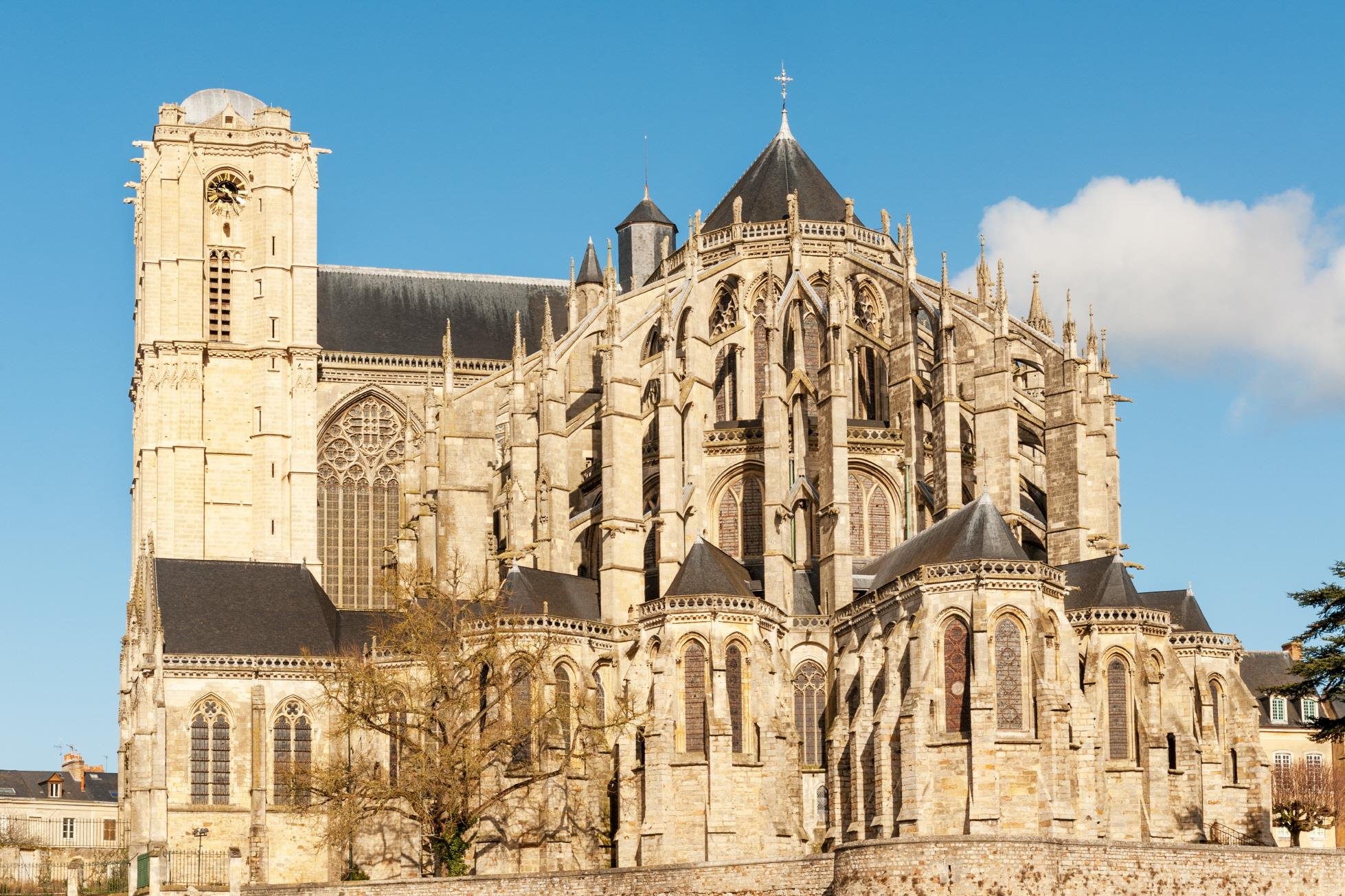 르망 대성당  Cathedral St. Julien (le cathedrale saint julien du mans)