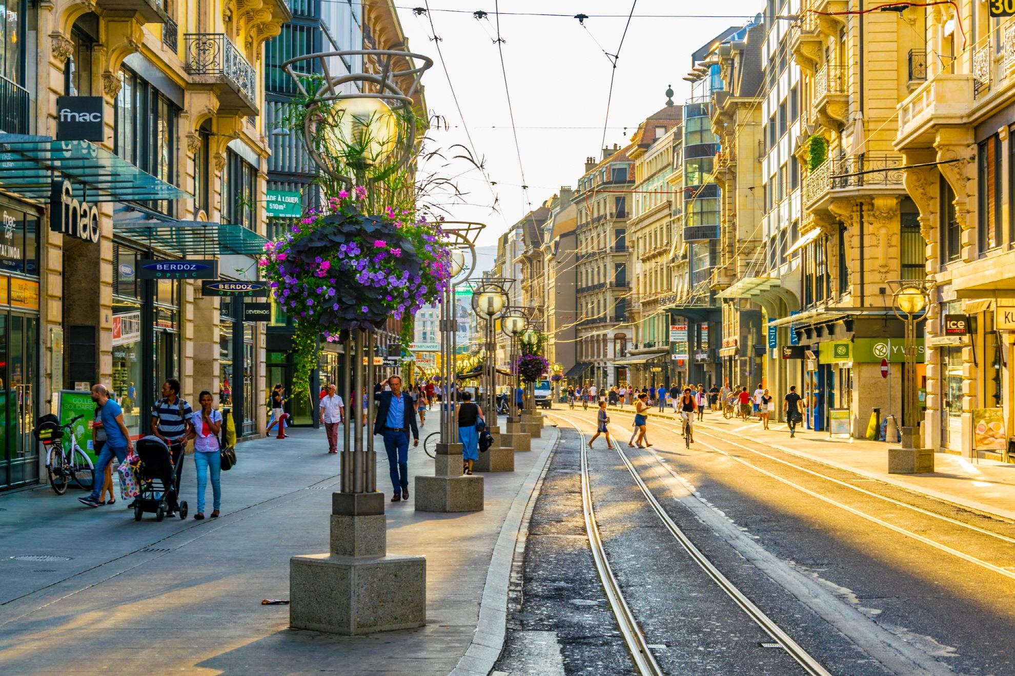 제네바 시내  GENEVA