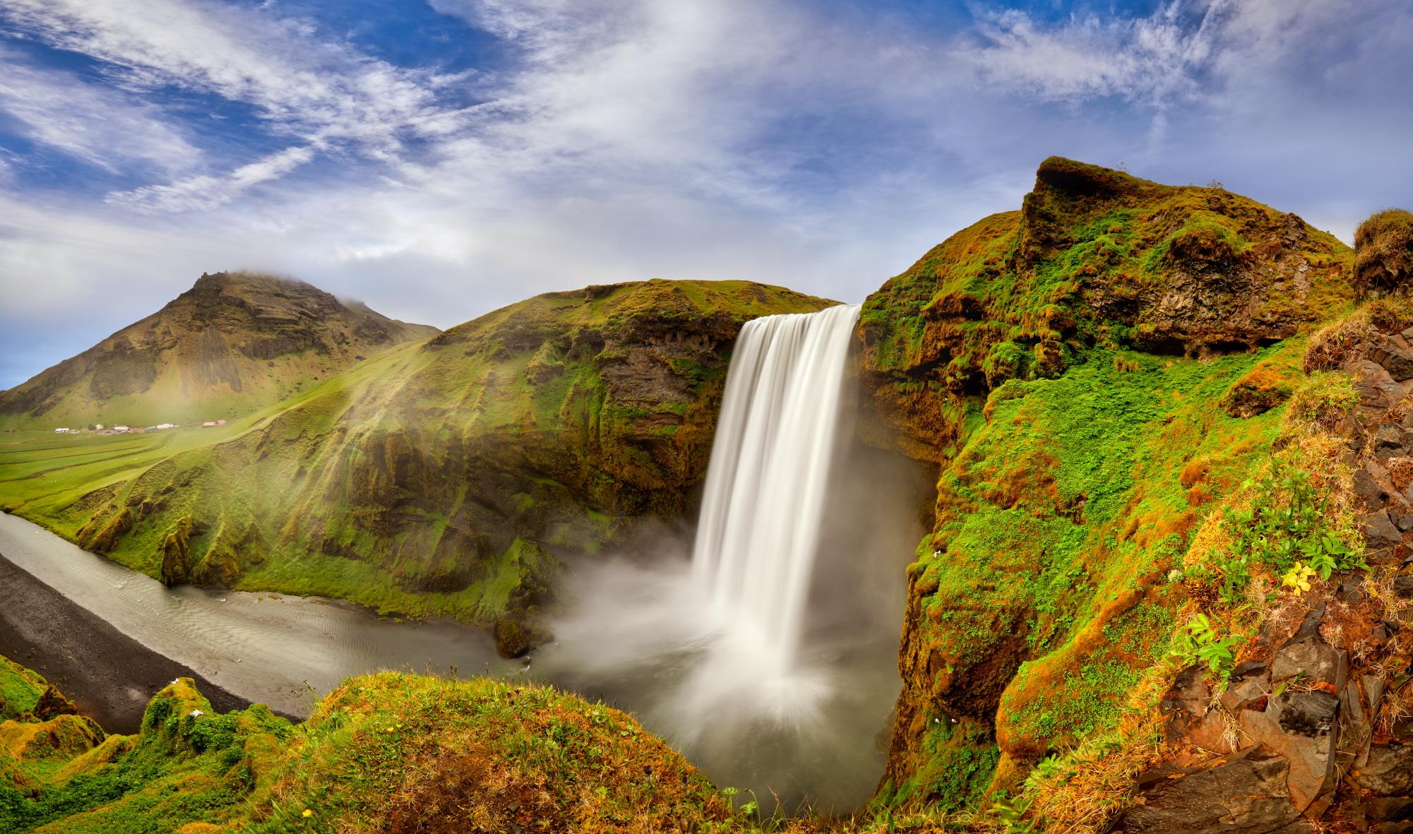 스코가포스 Skogafoss