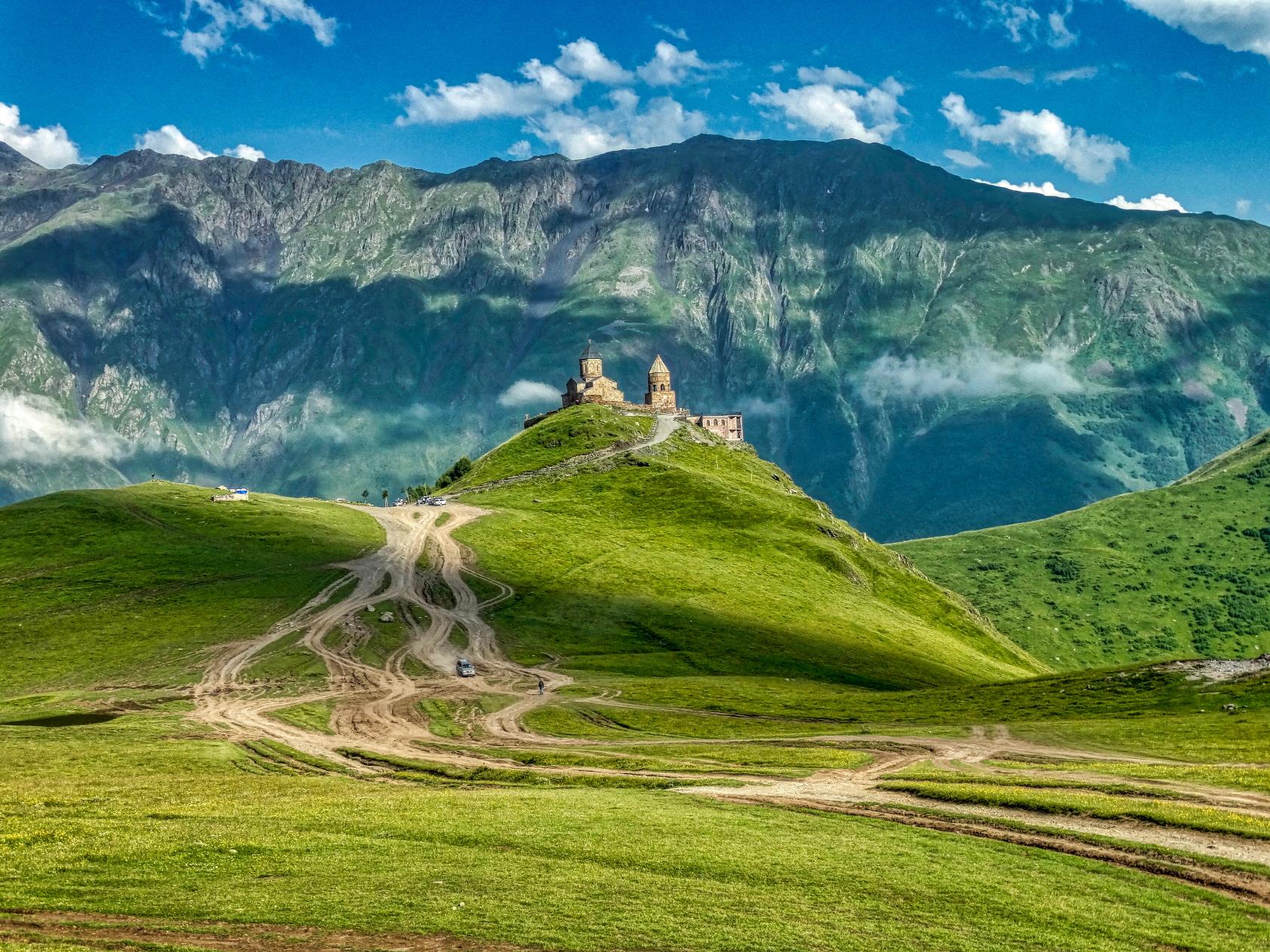 카즈베기 산  Mount Kazbek