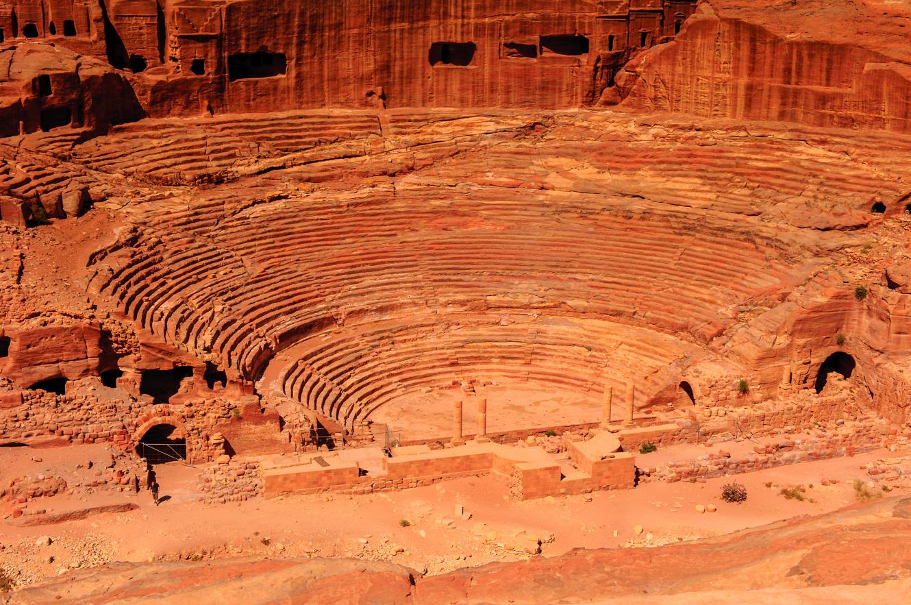 고대 원형극장  Nabatean Theatre