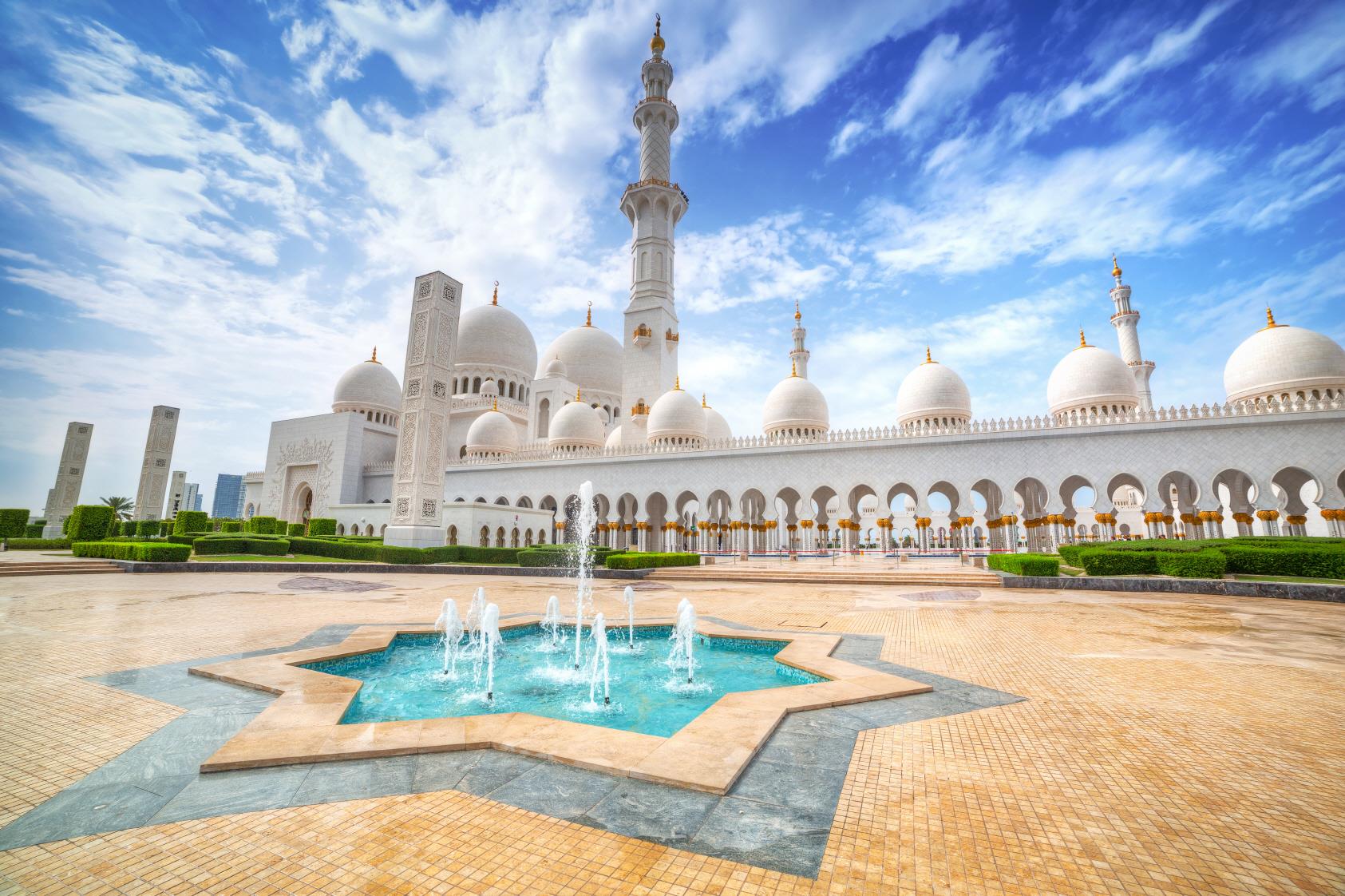 그랜드 모스크  Sheikh Zayed Grand Mosque