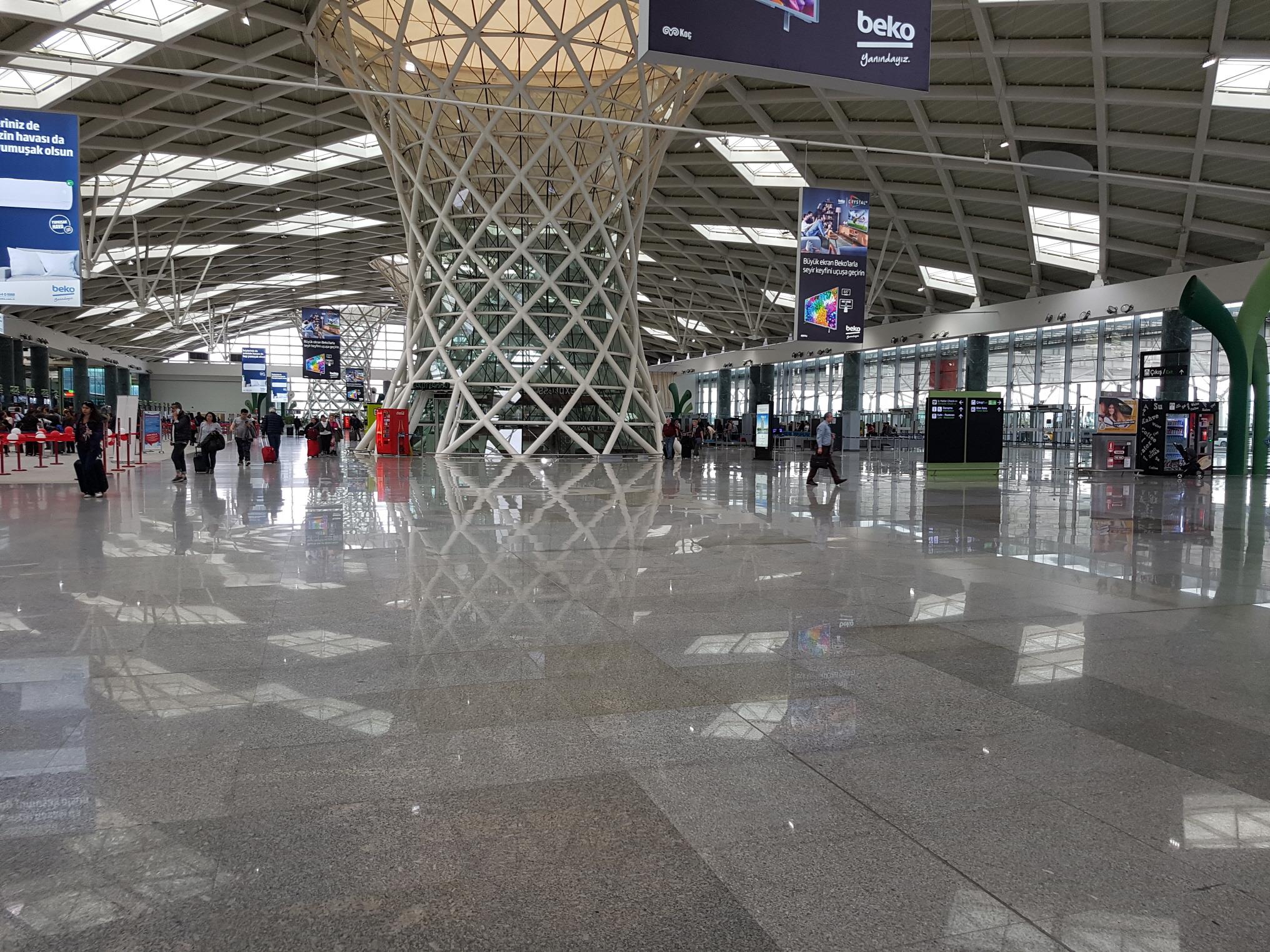 인천공항 출국 - 이즈밀공항 입국  Izmir Adnan Menderes Airport