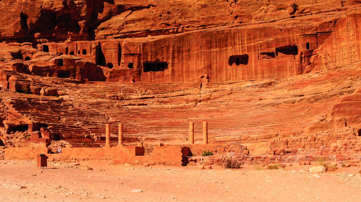 고대 원형극장  Nabatean Theatre