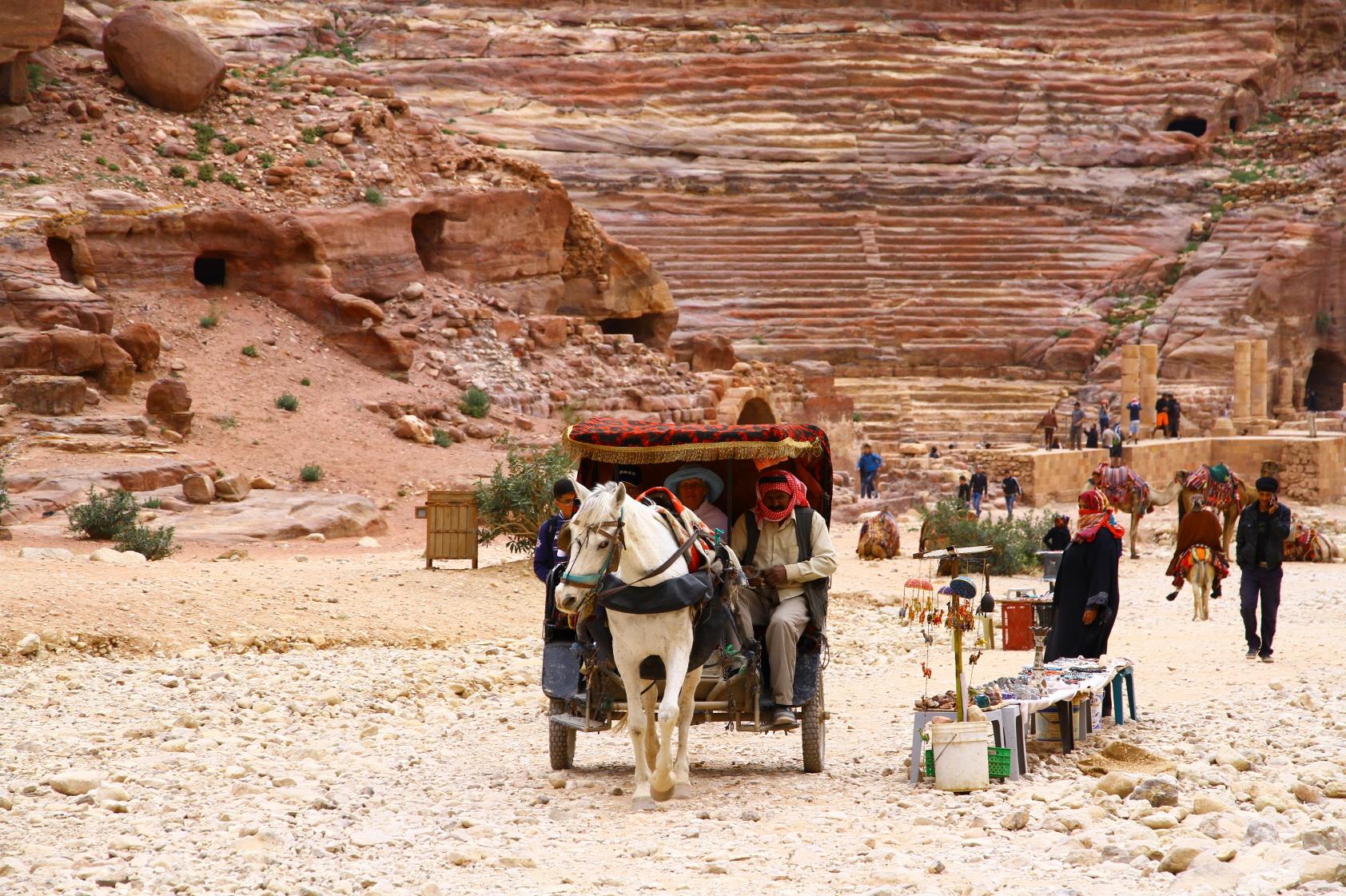 페트라 낙타투어, 마차투어  Camel Riding and Horse carriage