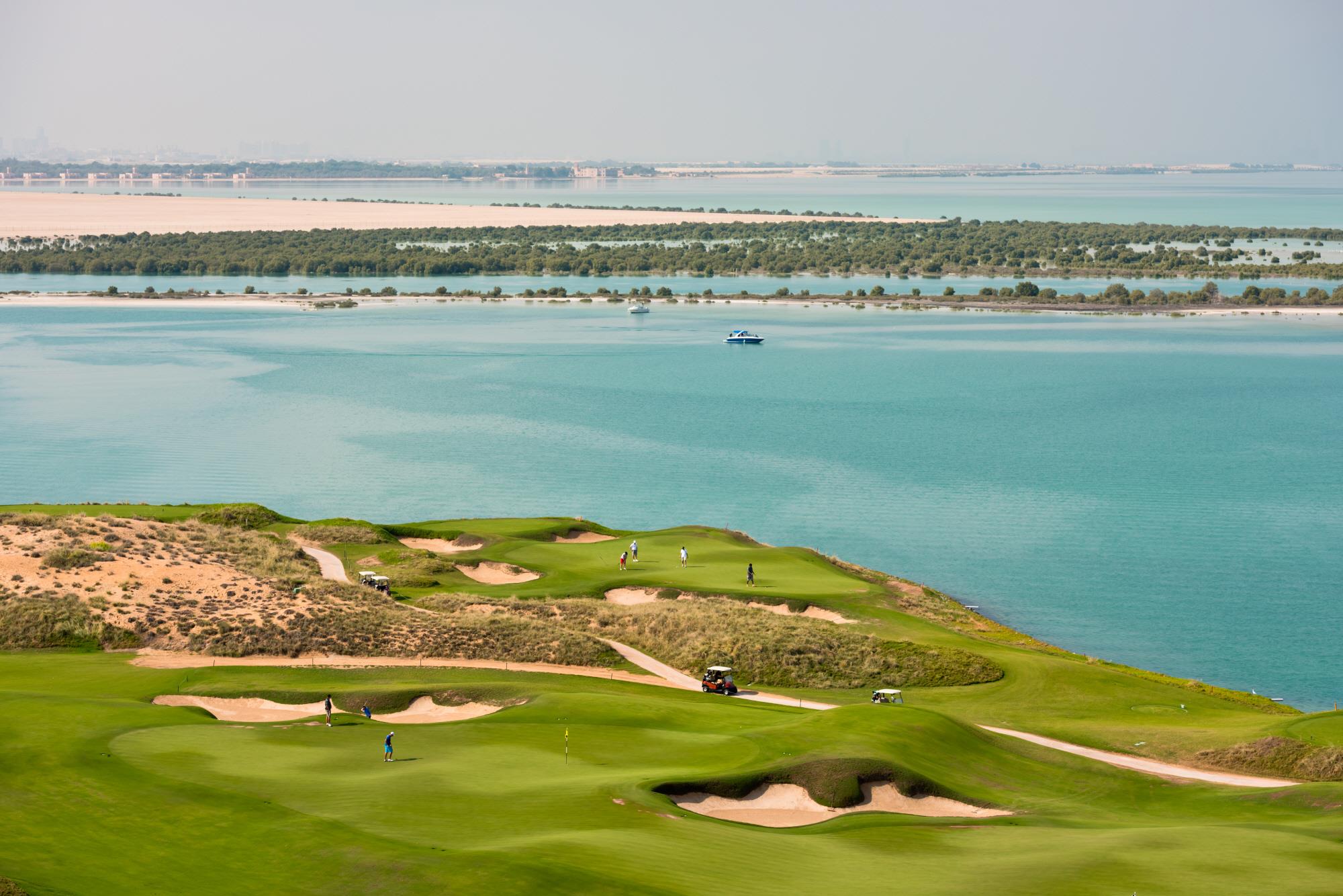 아부다비 골프라운딩  Abu Dhabi golf